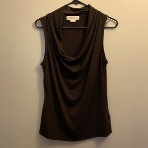 Medium brown Michael Kors sleeveless shirt